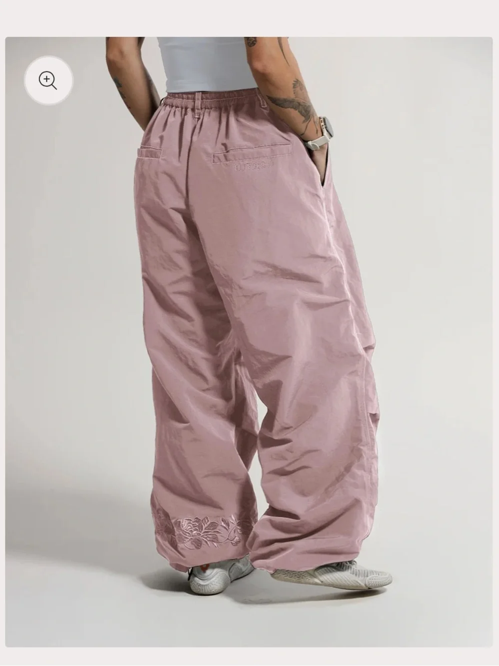 Hitorii Fleece Shell Pants | Mauve